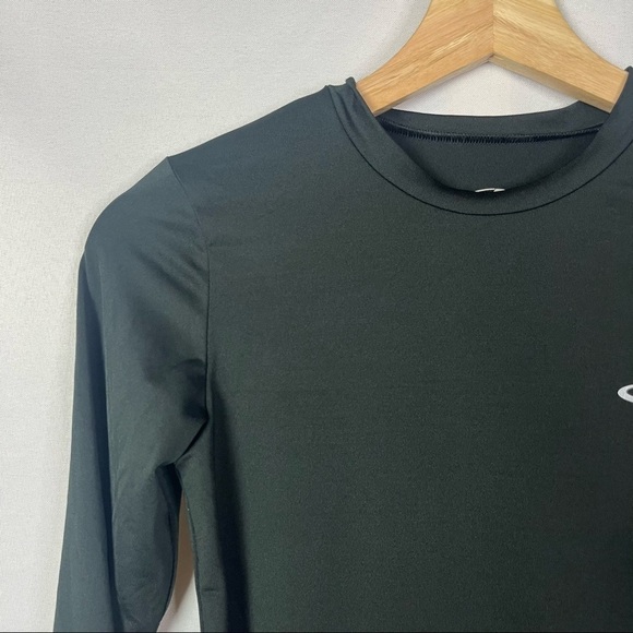 Champion Black Fitted Long Sleeve Athletic Top L - Picture 3 of 4
